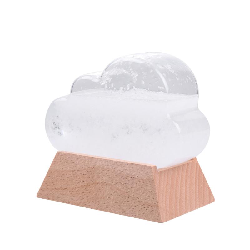 

1PC Cloud Weather Bottle Decor Chic Household Adornment Fresh Storm Bottle Crafts Creative Weather Forecast Ornament for
