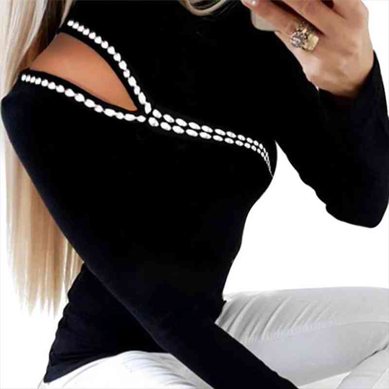 

fashion off shoulder shirts uk womens loose shirt long sleeve jumper shirt ladies plain, White