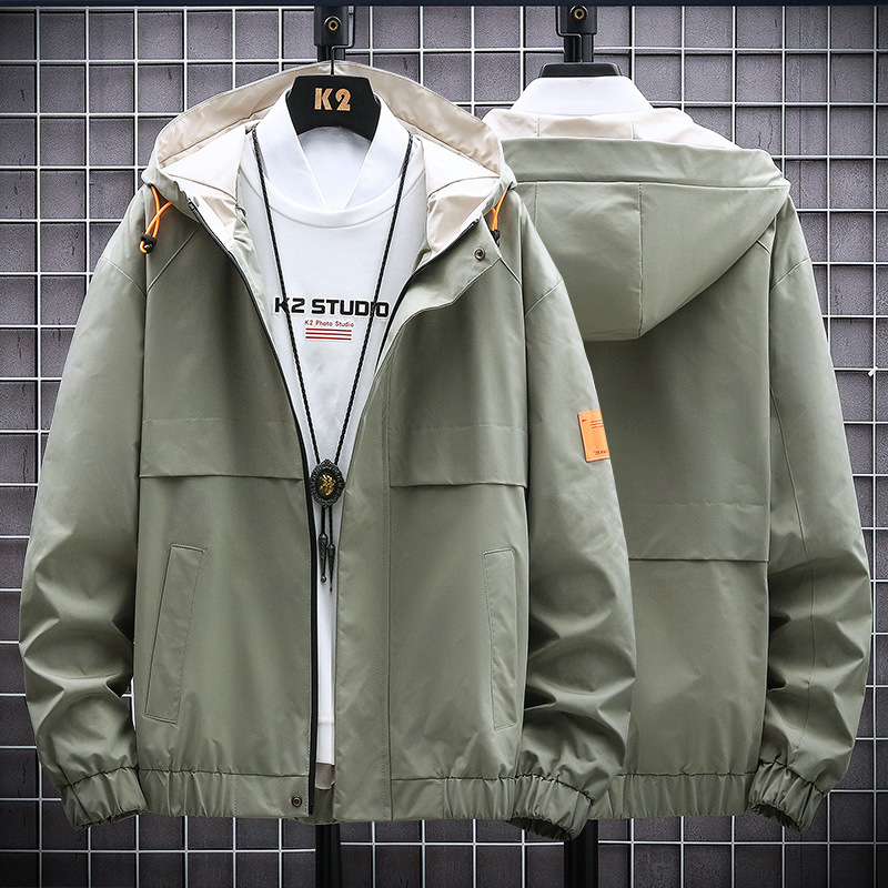 

2021 The New Na Bonito Outono Inverno Nova Masculina Casual Coreano Solto Jaqueta Moda Trabalho Feito Com Ferramentas Cakf, 8187 black