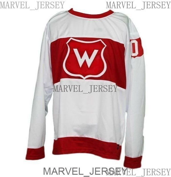 

Any Name Number Montreal Wanderers Retro Hockey Jersey White Size XS-5XL Men, Black