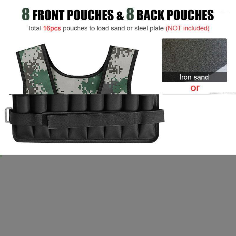 

Adjustable Weighted Vest 20KG Max Loading for Exercises Fitness Muscle Building Weight Loss Running Fitness Equipment1