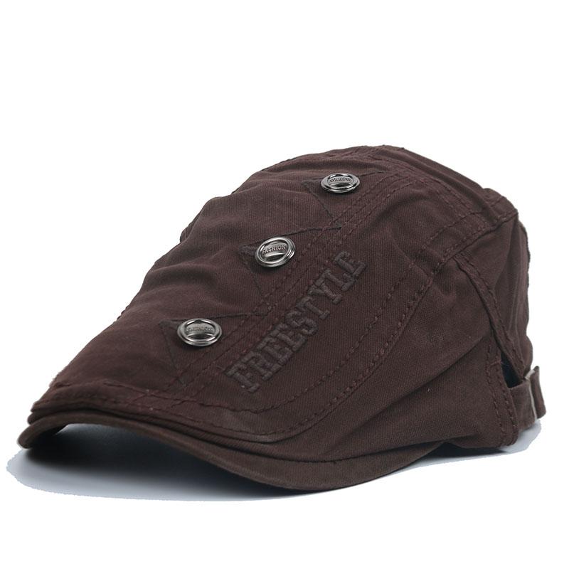

Beret 100% Cotton Women Men Cap Spring Autumn Gatsby Ivy Newsboy Flat Cap Adjustable Vintage Artist Painter Hat Beret 051