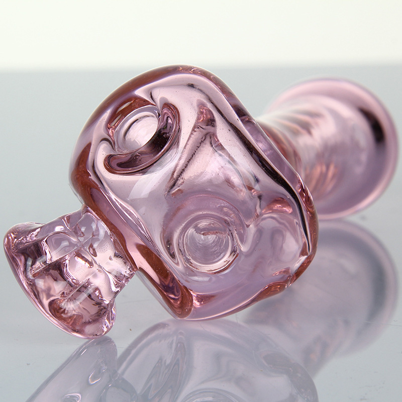 

wholesale glass smoke pipe 80g high borosilicate spoon portable oil burner hand pipes for dry herb tobacco