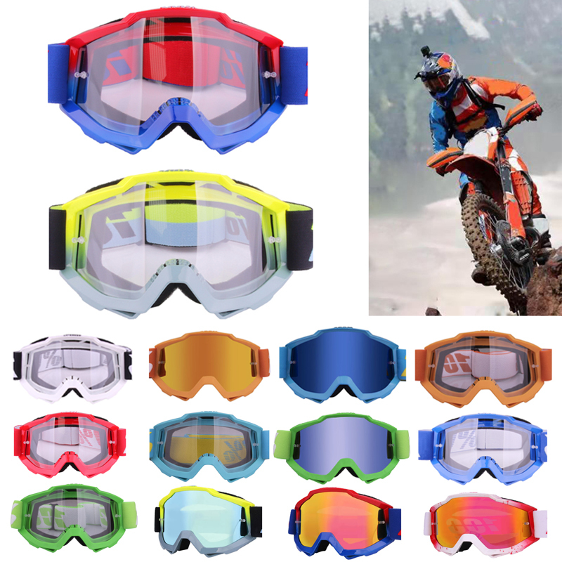 

For 100% new Motocross Goggle Outdoor Motorcycle Goggles Riding MX Off-Road Ski Sport ATV Dirt Bike Glasses Windproof Eyewear Q0119