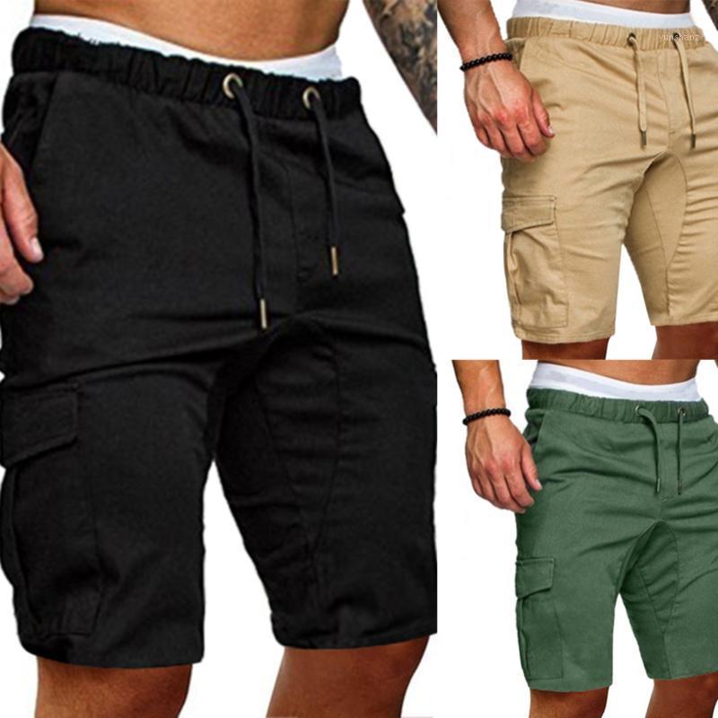 

Men Gym Training Shorts Workout Sports Casual Clothing Fitness Running Shorts Male Short Pants Swim Trunks Beachwear Men1, Khaki