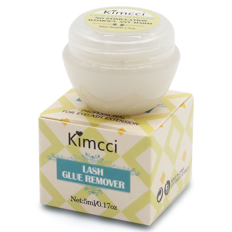 

Kimcci Professional Safe Lash Glue Remover Eyelash Extensions Tool Cream 5ml High Quality Fragrancy Smell Glue Remover