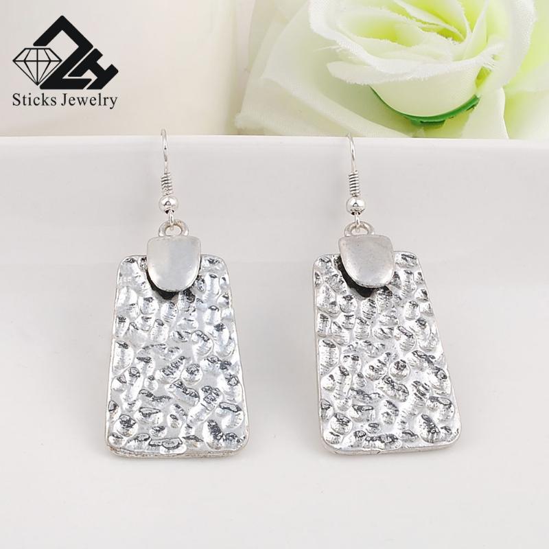 

Modern Earrings 100% environmentally friendly zinc alloy hammer earrings Punk for Women