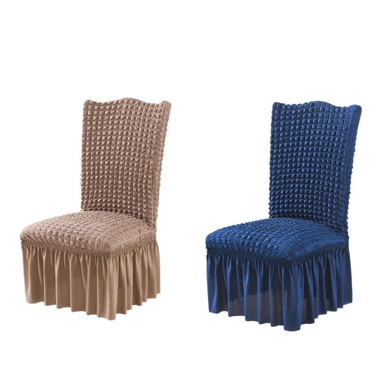 

Half Chair Cover Bubble Cloth Piece Chair Cover Hotel