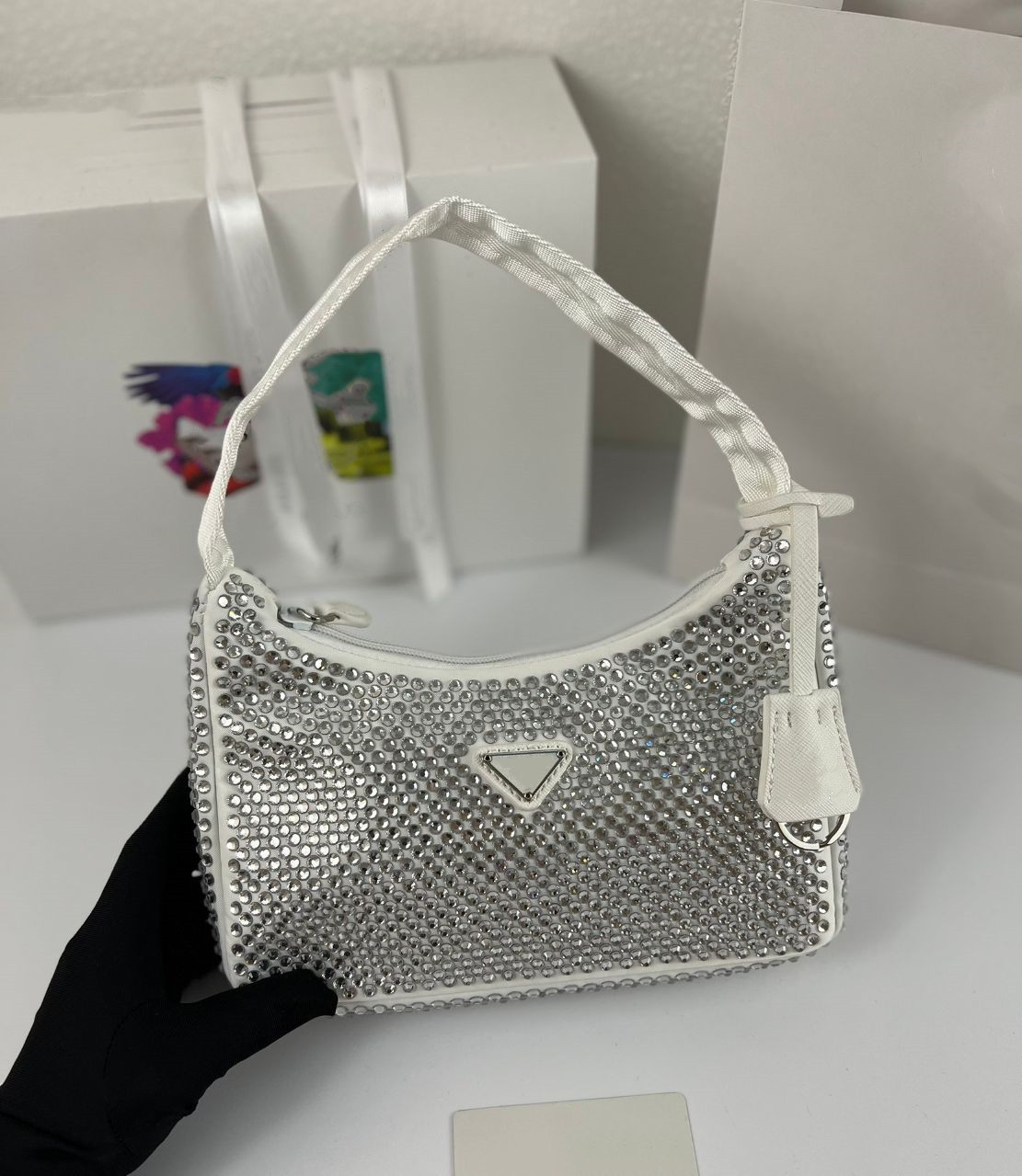 

Fashion Re Edition 2005 Nylon woman luxurys designer bags lady Womens crossbody tote Hobo Shoulder Bag Purses Handbags prad wallet H58C#, I need see other product