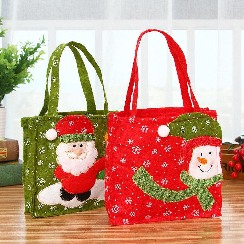 

Christmas Santa Claus Snowman Sock Christmas Stock Gift Bag Xmas Candy Bag