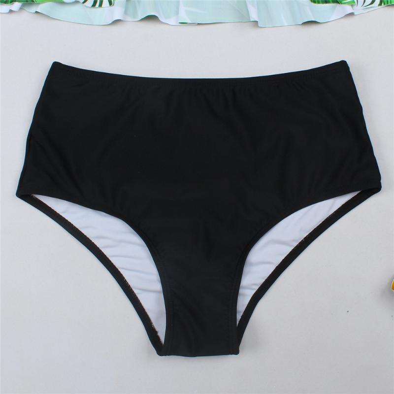 

Swimsuit High Waist Women Bikini Bottoms Tankini Swimsuit Briefs Swim Shorts Mujer Elastic Coverage Swimwear Pant -XL