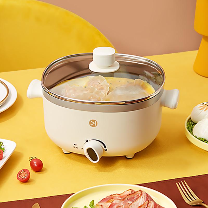 

Liren Electric pot ric pot household multifunctional barbecue integrated electric hot cooker