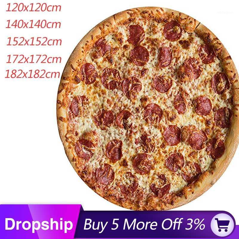 

Mexican Burrito Blankets 3D Flannel Blanket Pizza Cobija for Bed Air Condition Coperta Throw Mat Fleece Throw Bedspread xmas1