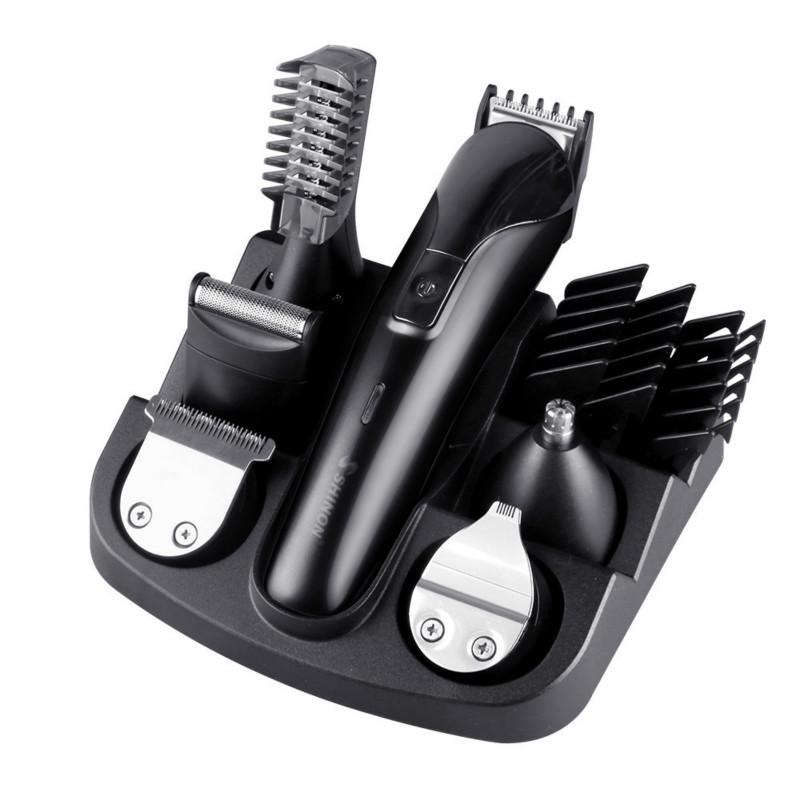 

Hair Clipper Shaver Beard Rechargeable Nose Ear Trimmers Machine Razor Professional Barber Hair Cutting Styling Tool for Men
