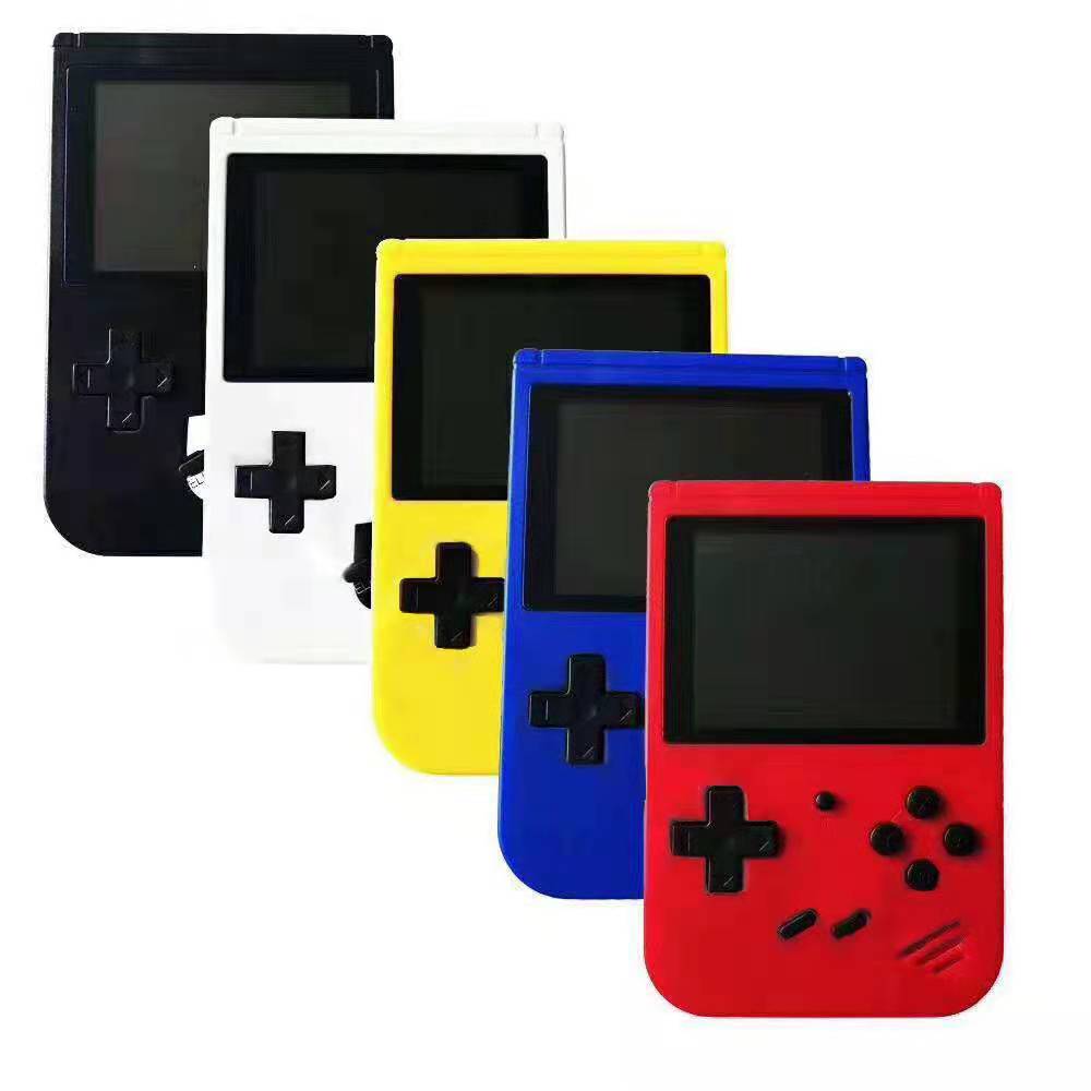 

Portable Handheld video Game Console Retro 8 bit Mini Game Players 400 Games 3 In 1 AV GAMES Pocket Gameboy Color LCD