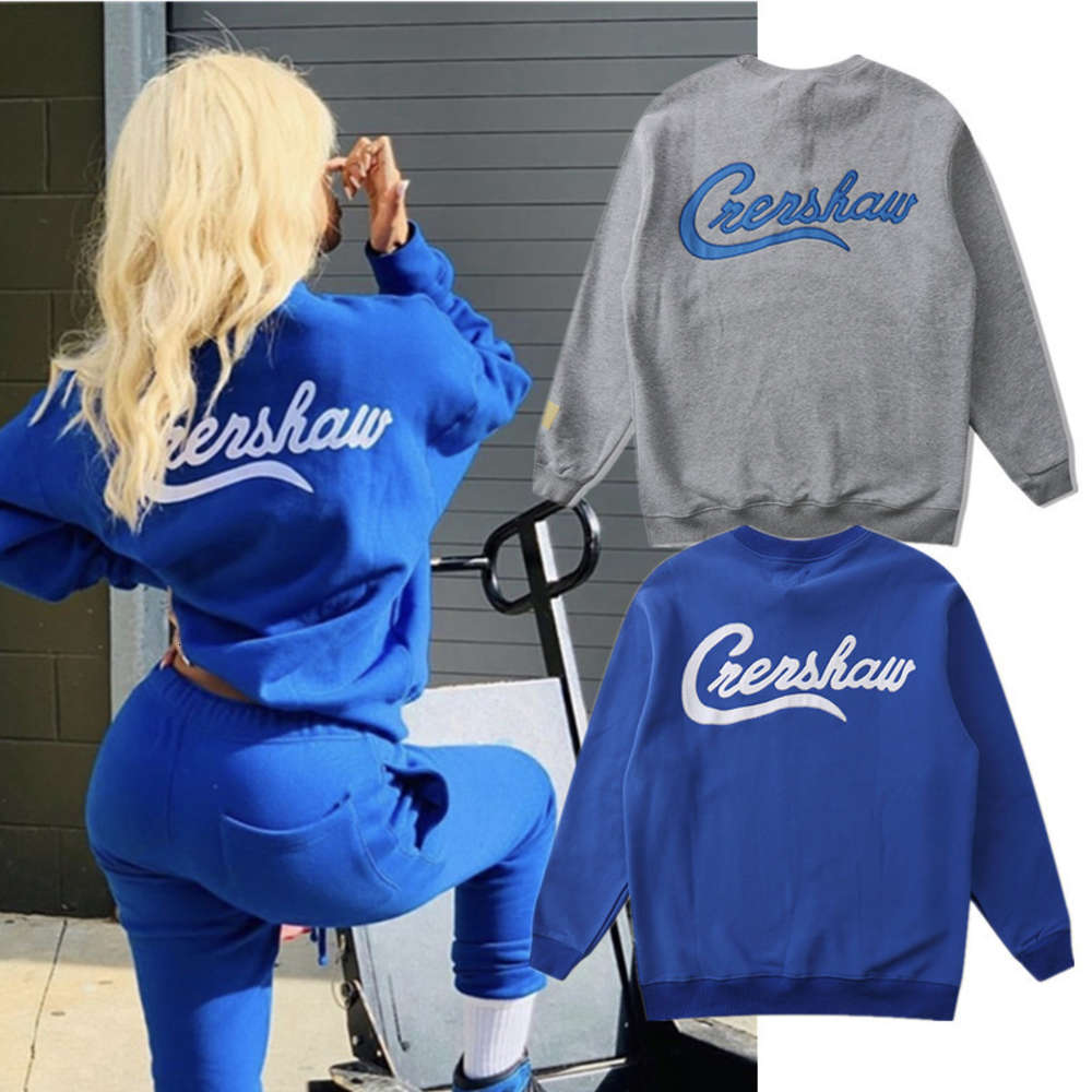 

Fog essentialswear of God charity la Limited Co branded TMC crew neck embroidered Pullover, Gray