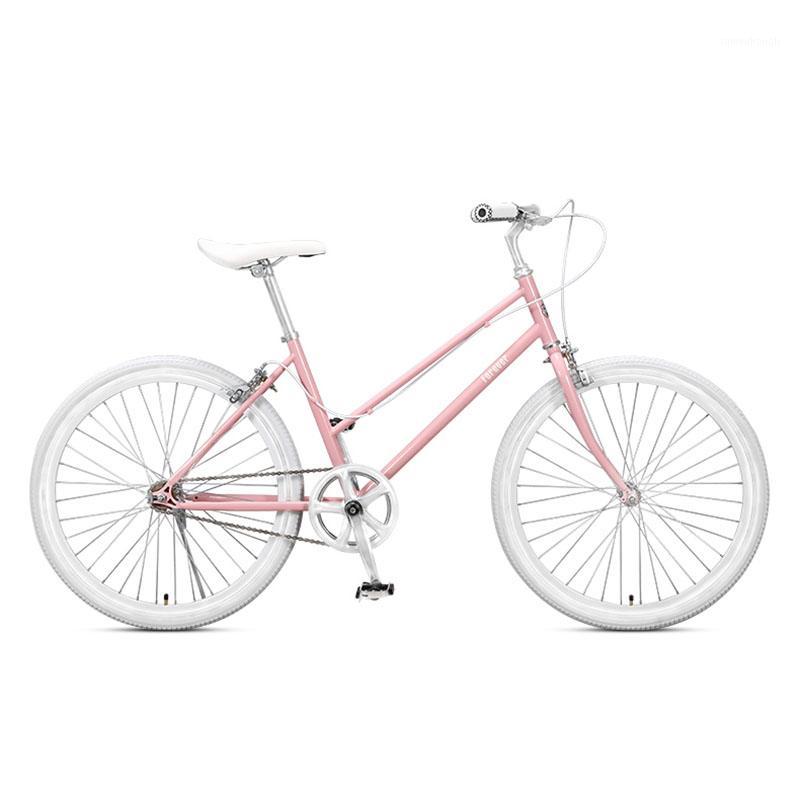 

lady commuter bike 24 inches bike Commuter bicycle single speed vintage inlcude basket Cruiser frame1