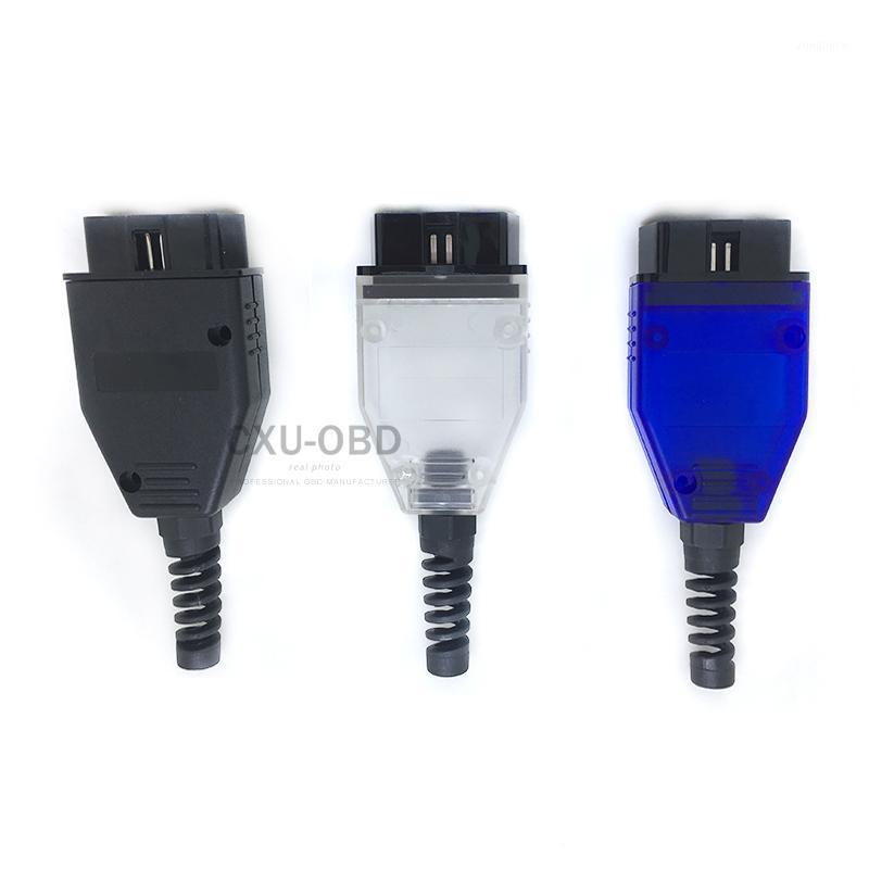 

FREE Shipping OBD2 EOBD 2 16 pin male connector J1962 Wholesale 20pcs/lot OBD Male Plug OBD2 16Pin transparent / blue/ black1