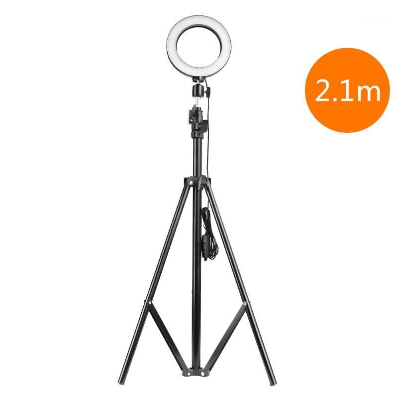 

160mm USB Interface Dimmable LED Selfie Round Light Phone Photography Video Makeup Lamp Light Stand Adjustable1