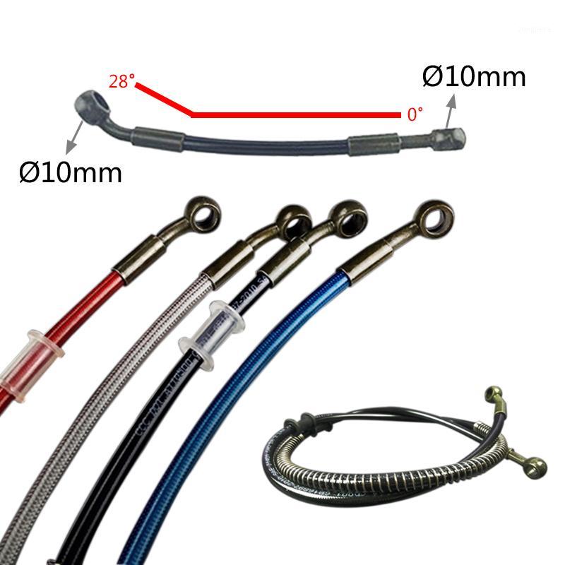 

500 To 2200mm Motorcycle Dirt Bike Braided Steel Hydraulic Reinforce Brake line Clutch Oil Hose Tube Universal For Racing MX1