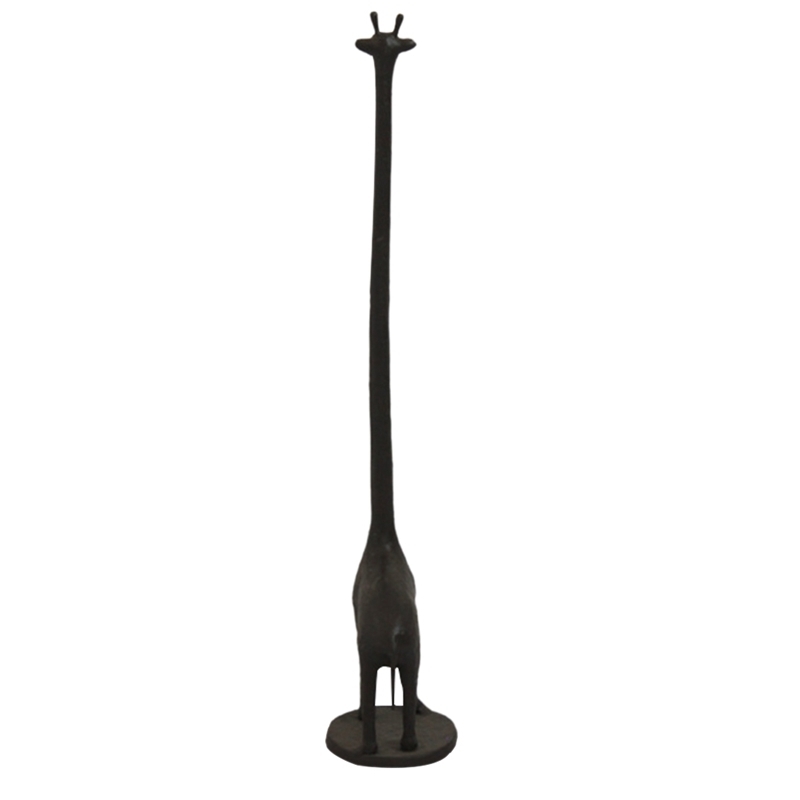 

Towel Free Standing Cast Iron Giraffe Holder Versatile Decorative Bathroom Toilet Paper Y200108
