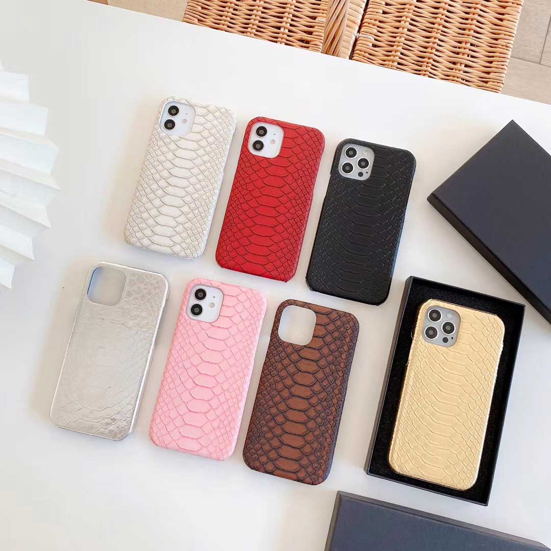 Stylist IPhone 12 Case Designers Print Perlage Fashion Protective Cover for 12/ 11/XR /XS 7/8P Series High Quality Phone Case 7 Color-image-427397731
