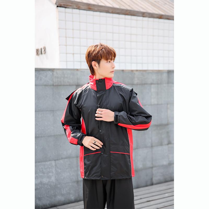 

Waterproof Motorcycle Rainwear Suit Men Fashion Women Windbreaker Cover Impermeable Traje De Lluvia Raincoat for Fishing EB50YY