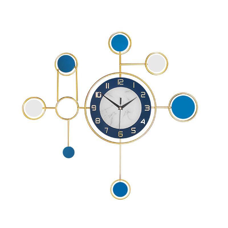 

Electrostatic high-temperature paint Nordic wall clock fashion light luxury creative personalized timepiece high definiti