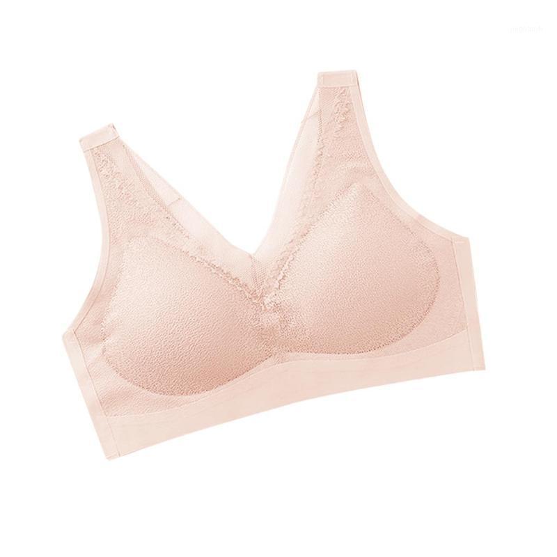 

SAGACE Sexy Sport underwear Lace Top Bra No rims Underwears Vest Style Sports Base Underwears Fitness Running Yoga Sport Tops1, Skin