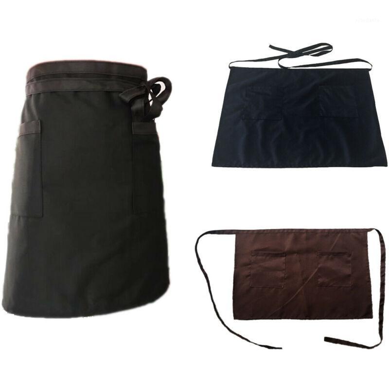 

Unisex Chefs Waist Bistro Pocket Apron Waiter Waitress Barista for Bar Cafe Pub1