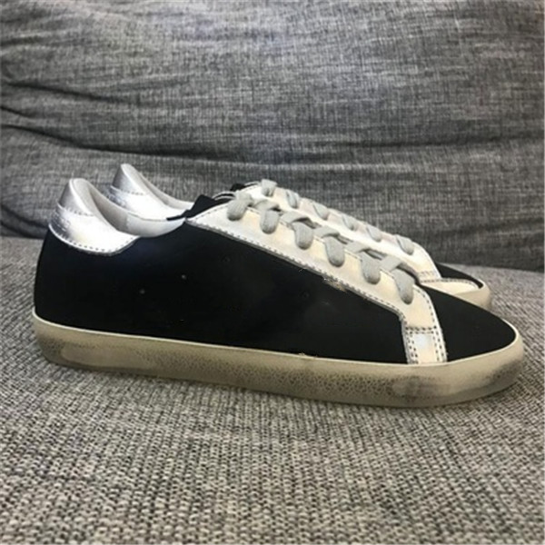 

Italy Deluxe Brand Golden Sneakers Super Star Sequin Classic White Do-old Dirty Shoes Goose Designer Man And Women Casual Shoes 35-45, 11