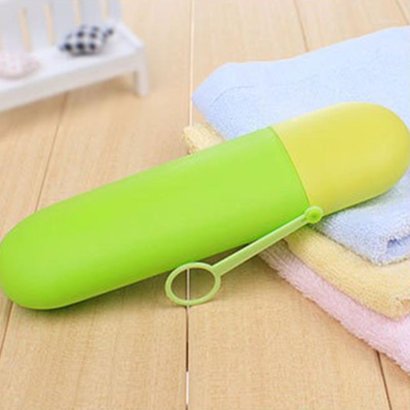 

Portable Toothbrush Cover Holder Outdoor Travel Hiking Camping Toothrush Cap Case household Storage Cup Toothbrush Holder1