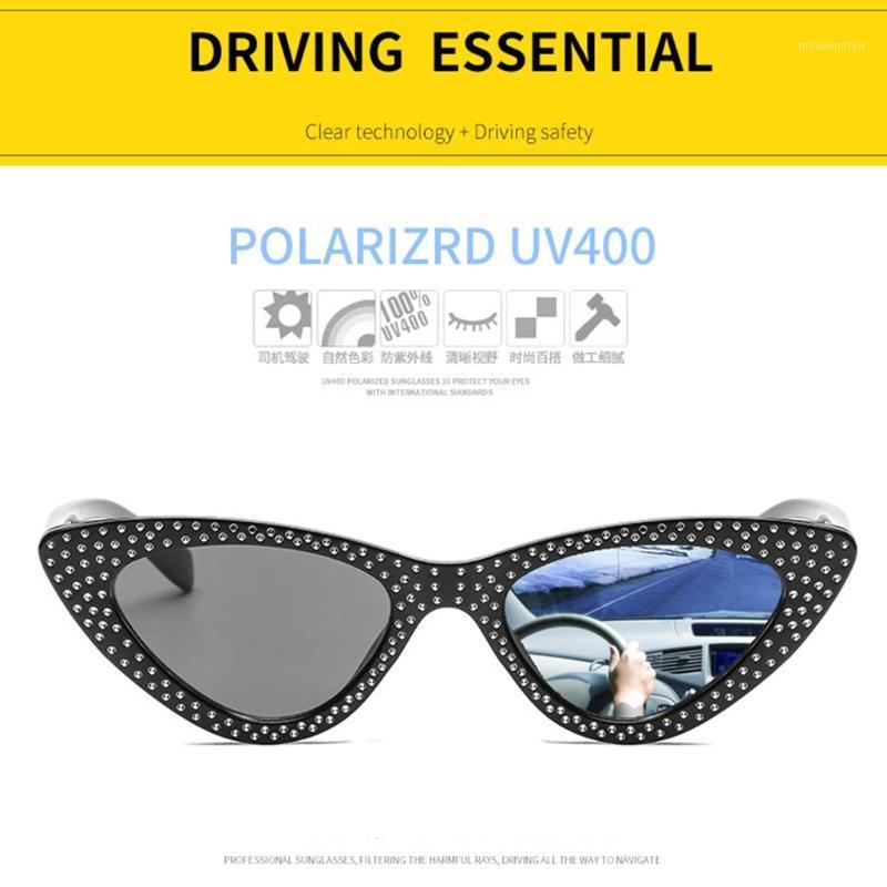 

Women Vintage Retro Cat Eye Frame Sunglasses Rhinestone Outdoor Eyewear Glasses 2XPC1