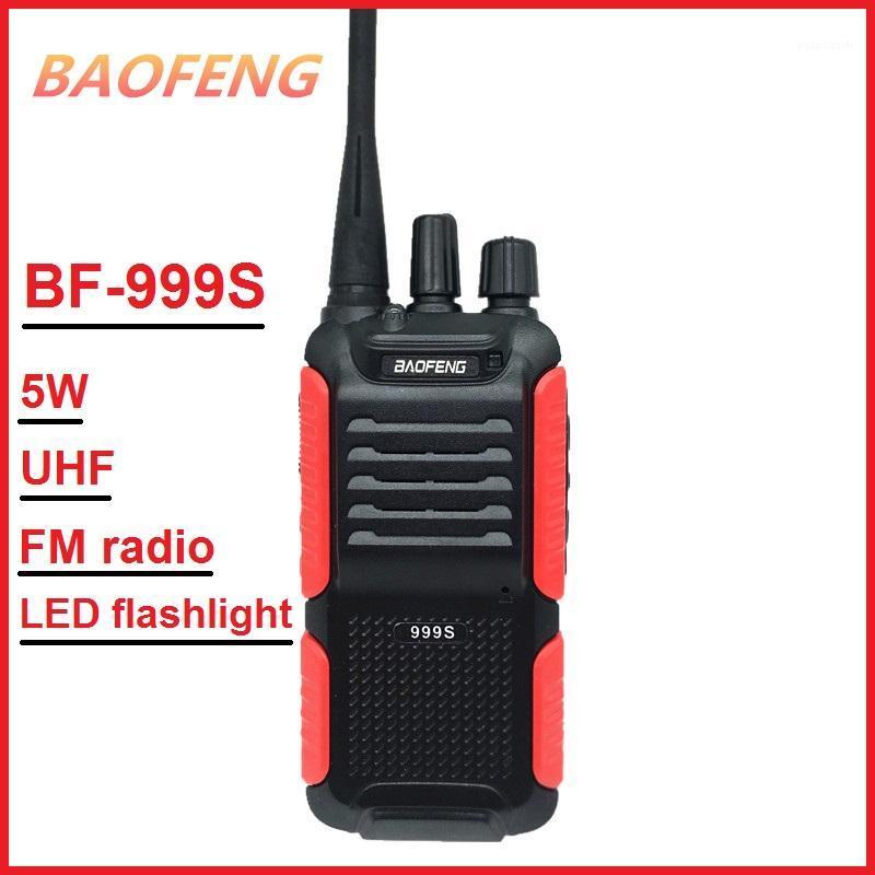 

BAOFENG BF-999S 5W Walkie Talkie Updated of BF-888S Ham CB Radio Station UHF Radio Transceiver1