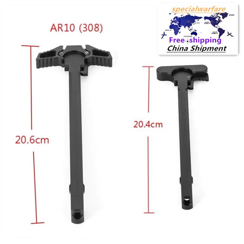 

Tactical AR10 Parts Accessories M16 Billet .308Charging Handles factory Outlet