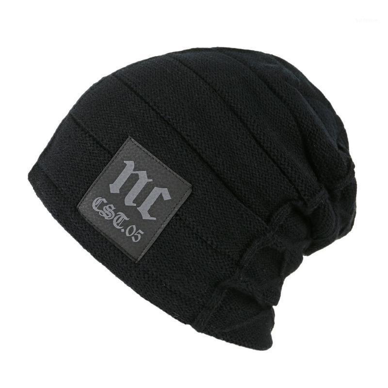 

Hot Sell Knitted Hat Scarf Cap Neck Warmer Winter Hats For Men Women Skullies Beanies Warm Fleece Dad Cap Beanie Knit Hats Nove61, Bk