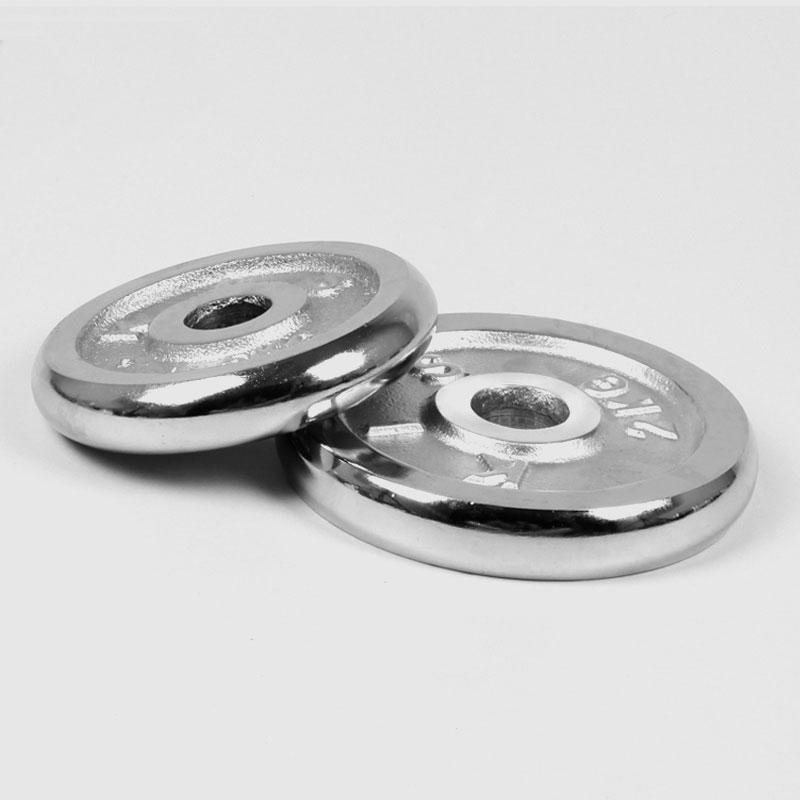 

Fitness Equipment Dumbbell Plated Disc of Barbell 15kg Men Fitness Barbell Film Household Gym and Exercise Equipment, Red