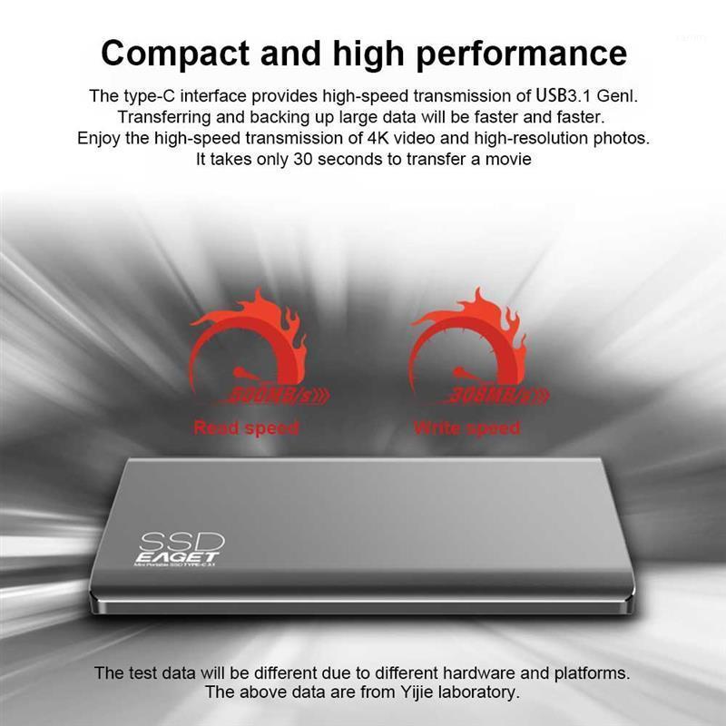 

Eaget M1 Type C External SSD 1TB High Speed USB 3.0 Portable SSD Hard Drive External Solid State Drive For Phone Laptop1