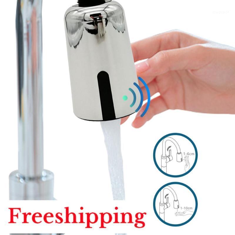 

Touchless Faucet Smart Water Tap Motion Sensor Adapter Tap USB Recharged Smart Faucet Automatic Sprayer Head For Kitchen1