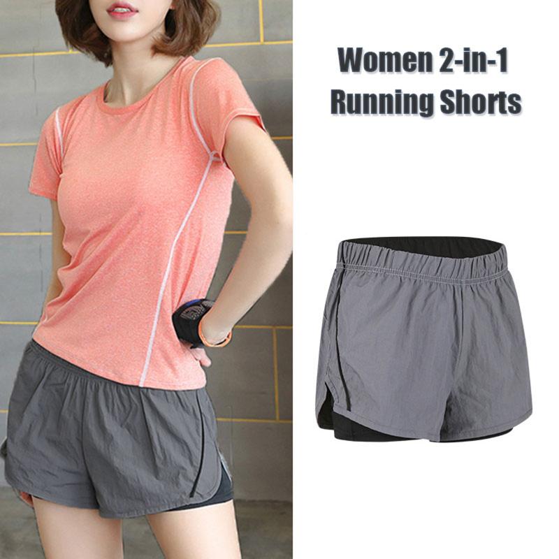 

Running Shorts Women Shorts Breathable Quick Dry Solid Seamless Workout Yoga Fitness Home Gym Sportswear, Black