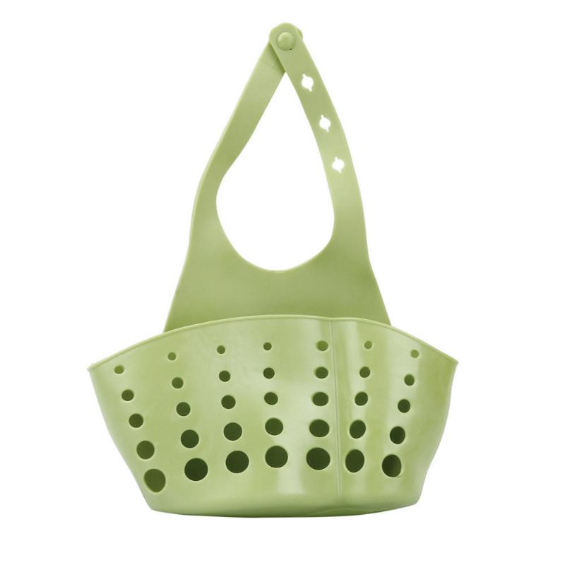 

Convenient Portable Home Kitchen Hanging Drain Bag Basket Bath Storage Tool Sink Holder Soap Holder Bathroom Storage basket