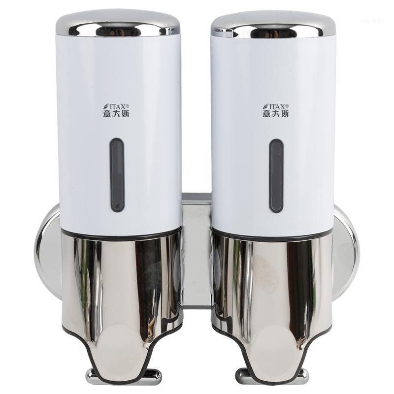 

Original Q-X-2289S1000ml Soap Dispenser pump Bathroom Pressure Liquid wall Manual Fixed the Wall Hotel Shower Dispensador de jab1