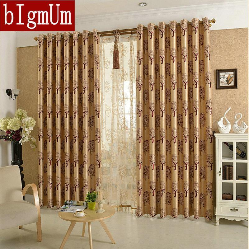 

On Sale Luxury Window Curtains For Living Room/Bedding Room/Kitchen Furnishing Trimming Blackout Shade/Drapes On Sale1, The embroidery tulle