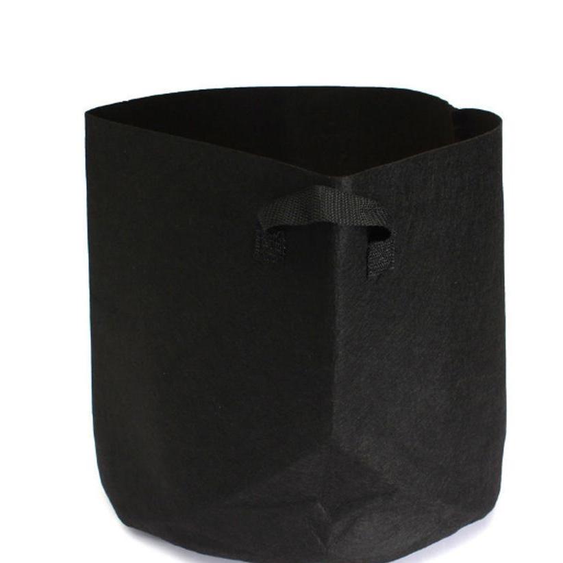 

100pcs Moq Planting Bag Wholesale Non-woven Fabric Pots Plant Pouch Root Container Flower/vegetable Growing wmtOVo hairclippersshop