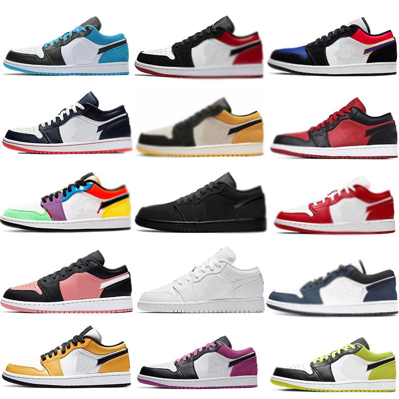 

Jumpman 1 low Cut Mens Basketball shoes Chicago Black Cyber shattered Backboard UNC 1s Cactus Jack Bred Toe Men Women trainers Sports Sneakers Fragment Dark Teal, Customize
