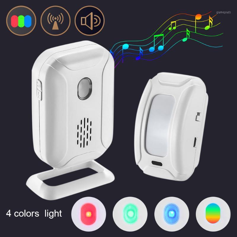 

Wireless Infrared Motion Sensor Store Welcome Door Bell Alarm Burglar Anti-thief Safety System LHB991