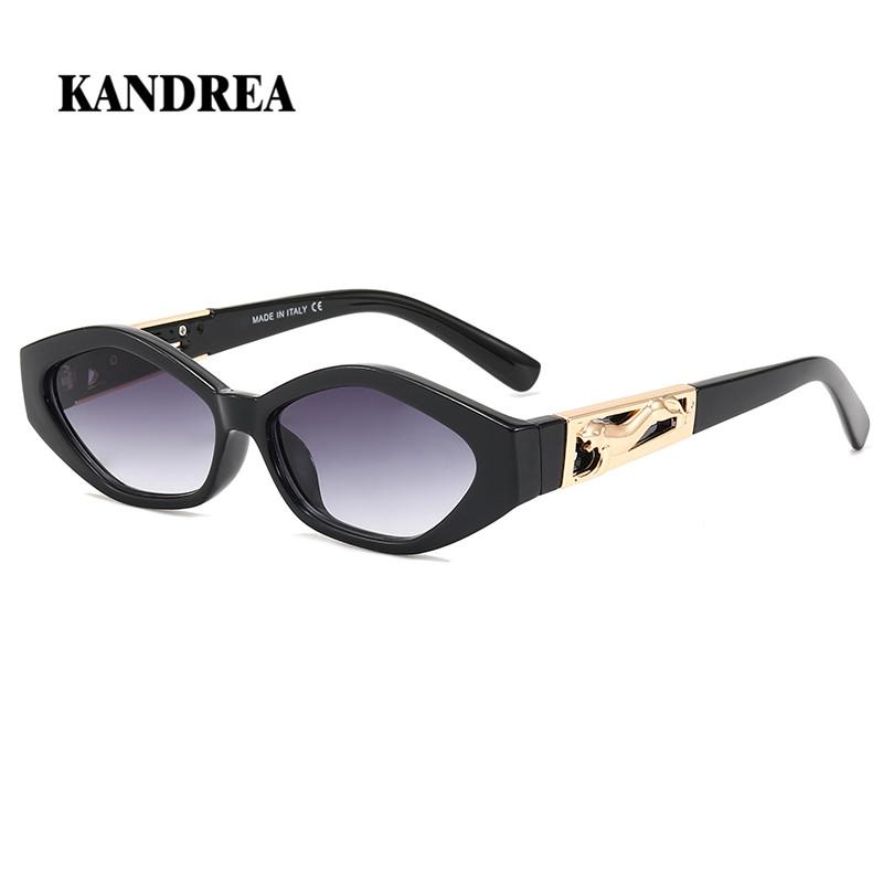 

KANDREA Fashion Retro Round Plastic Sunglasses Women Sun Glasses Lens Sunglasses Female Eyewear Frame Driver Goggles Accessorie