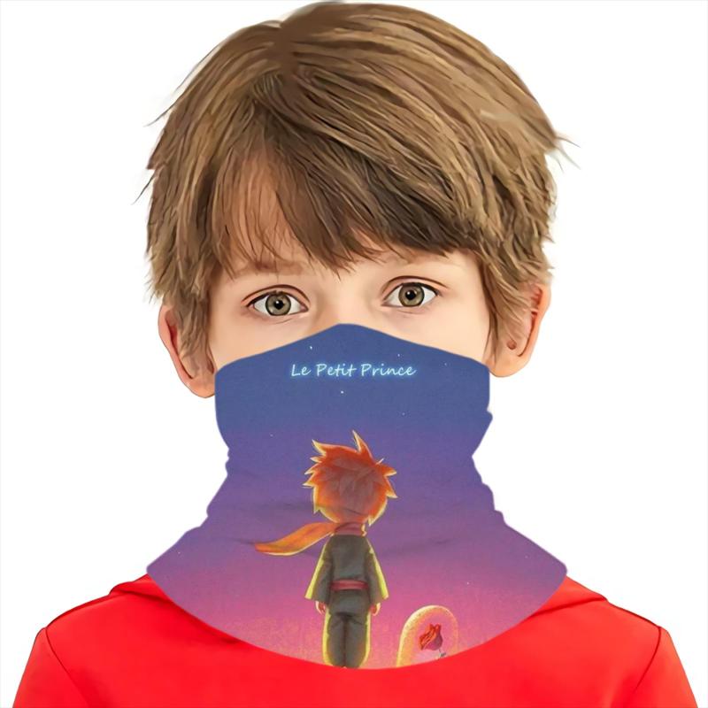 

Hiking Scarves Cycling Sports Bandana Outdoor Headscarves Riding Headwear Kids/adult Scarf Lovely Little Prince Scarf 2021 New