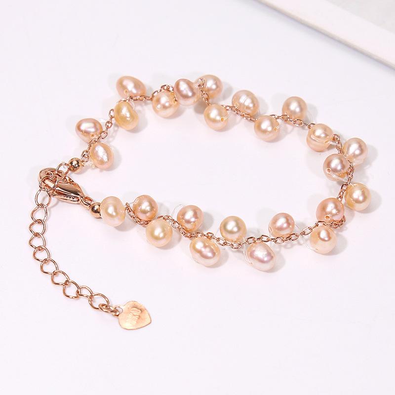 

Bangle MeiBaPJ The Manufacturer Directly Provides Freshwater Pearl Girls' Friendship Bracelet, Simple Sky Star Hand Jewelry Wholesale