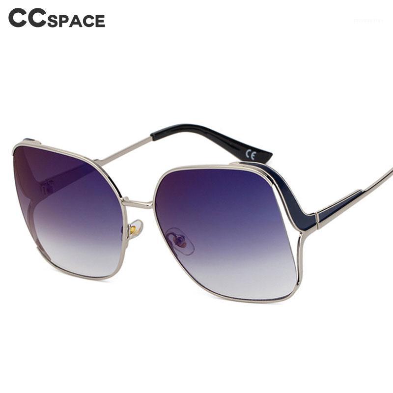 

49109 Gradient Lens Square Goggle Sunglasses Men Women Fashion Shades UV400 Vintage Glasses1